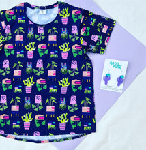 Let It Grow Everyday Tee Navy