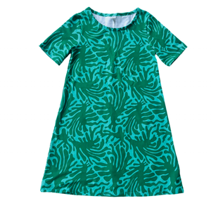 Mod Squad Green Swing Dress