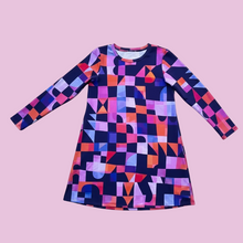 Winter Swing Dress With Pockets Dusk Till Dawn Navy