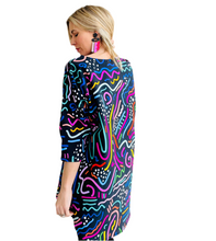 Go With The Flow Oversize Tunic Black
