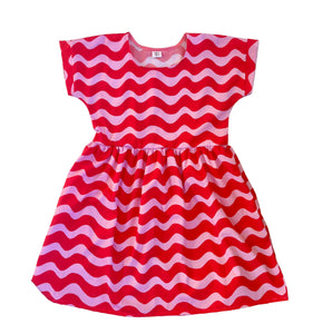 Cherry Pie Holiday Relaxed Dress Sateen
