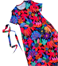 Night Garden Maxi Dress Black smaller scale