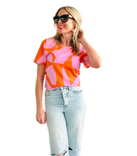 Light Pink & Orange Everyday Tee