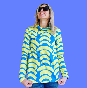 Arch Nemesis LIME & BLUE Sweater