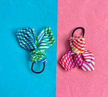 Sound Waves Bow Hair Tie DUO PACK