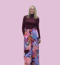 COMING SOON - Flower Power Linen Pants Pink OR Blue
