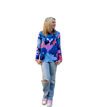 Flower Power Sweater Blues