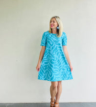 Unbe-leaf-able  Swing Dress Mint & Teal Green