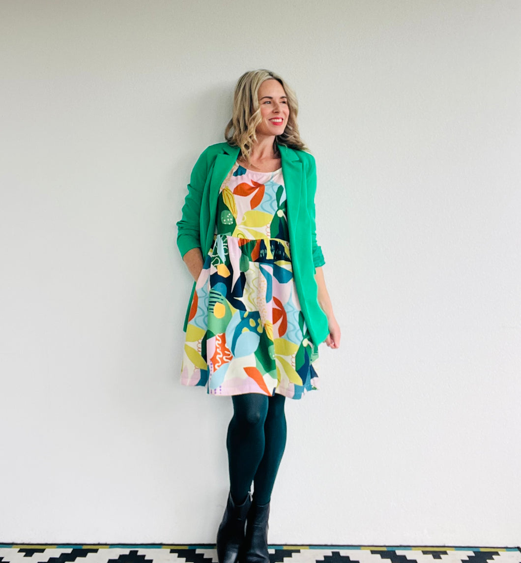 Cut It Out Relaxed Dress