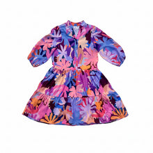 Flower Power Button Up Smocked Dress Dress FLOWER POWER (Pinks or Blues )