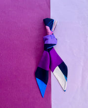 Piece Out Violet Sash Hair Tie
