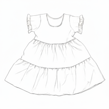 COMING SOON- Bright Side Ruffle Relaxed Dress BOTH colours