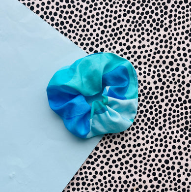 On Cloud 9 Scrunchie Blue