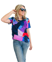 Piece Out Everyday Tee Violet
