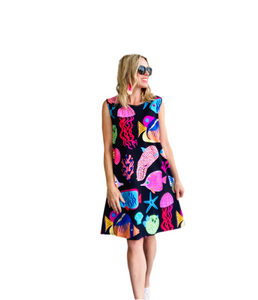 PRE-ORDER Raspberry Mod Squad Reversible Dress