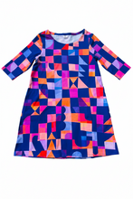 Dusk Till Dawn Swing Dress Blue
