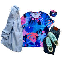 Flower Power Everyday Tee Blue
