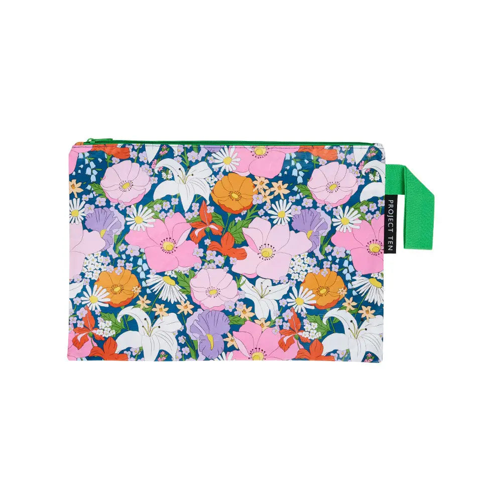 Zip Pouch - Floral