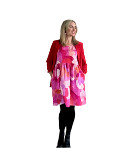 On Cloud 9 Pinks Relaxed Dress