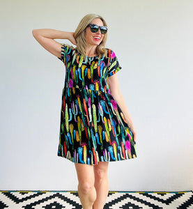 Black Cactus Makes Perfect Relaxed Dress