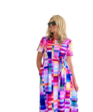 Prismatic Jersey Maxi Dress