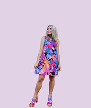 Flower Power PINK Shift Dress