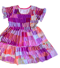 Raspberry Sorbet Ruffle Relaxed Dress