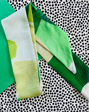 Piece Out Green Sash Hair Tie