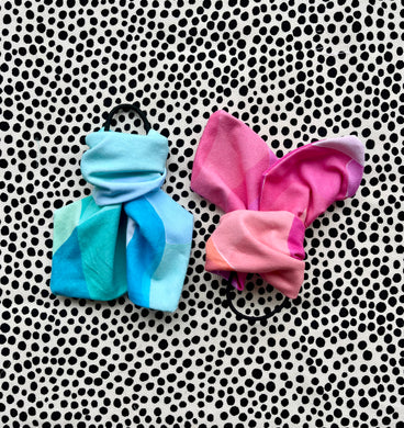 On Cloud 9  Bow Hair Tie DUO PACK