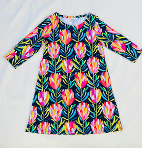 3/4 Swing Dress Protea Lovers