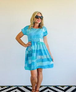 Azure Relaxed Dress