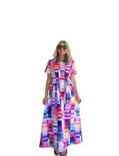 Prismatic Jersey Maxi Dress