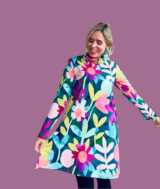 Secret Garden Winter Swing Dress PRE-ORDER