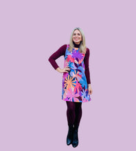 Flower Power PINK Shift Dress