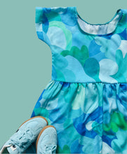On Cloud 9 Blues Relaxed Dress