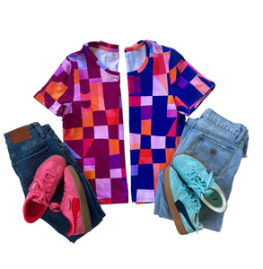 Everyday Tee Dusk Till Dawn Pink OR Blue