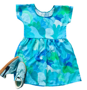 On Cloud 9 Blues Relaxed Dress