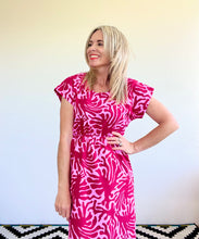 Mod Squad Raspberry Tee Dress