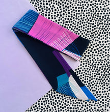 Piece Out Violet Sash Hair Tie