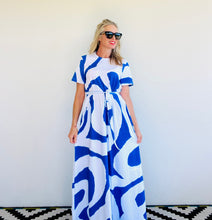 Santorini Jersey Maxi Dress