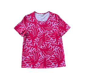 Mod Squad  Everyday Tee Raspberry