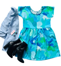 On Cloud 9 Blues Relaxed Dress