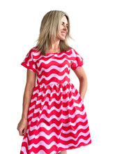 Cherry Pie Holiday Relaxed Dress Sateen