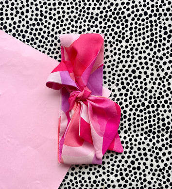On Cloud 9 Pink Sash Hair Tie