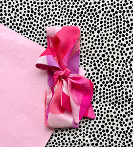 On Cloud 9 Pink Sash Hair Tie