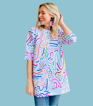 Go With The Flow Oversize Tunic White