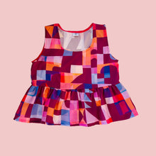 COMING SOON - Dusk Till Dawn Peplum Top Pink OR Blue