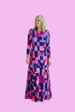 Dusk Till Dawn Jersey Maxi Dress Pink OR Blue