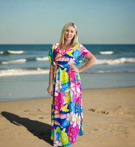 Tropicana Kaftan  Dress