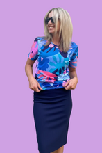 Flower Power Everyday Tee Blue
